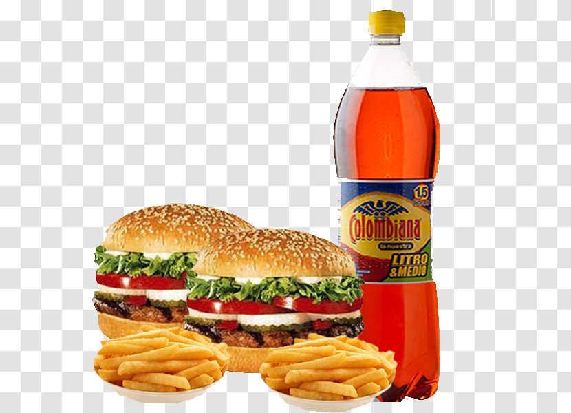 Cheeseburger Whopper French Fries Breakfast Sandwich Veggie Burger - Finger Food - Junk Transparent PNG