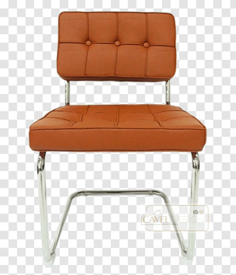 Zig-Zag Chair Bench Tecta Couch - Orange Transparent PNG