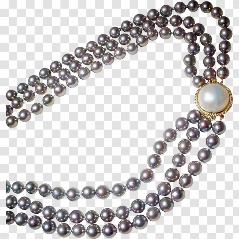 Akoya Pearl Oyster Necklace Cultured Bead - Jewellery Transparent PNG