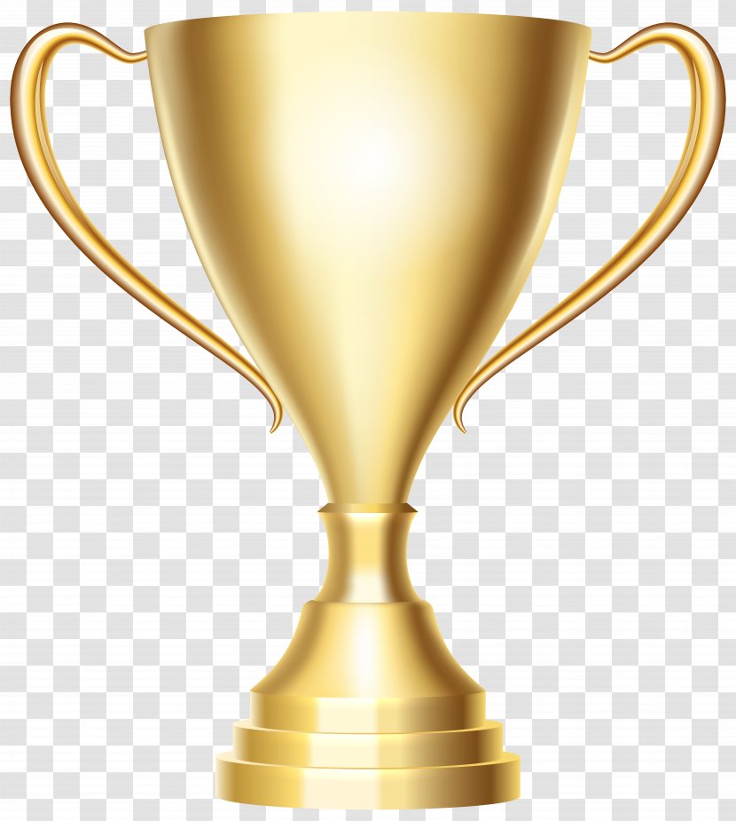 Trophy Gold Medal Award Clip Art - Can Stock Photo - First Prize Transparent PNG
