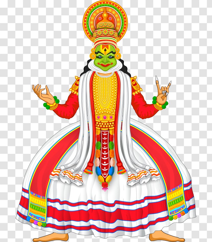 Kerala Onam Festival Sadhya - Vector Hindu God Of Dance Transparent PNG
