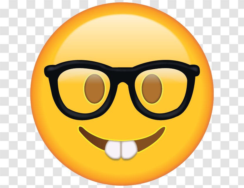 T-shirt Emoji Domain Nerd Smiley - Smile - Emojis Transparent PNG