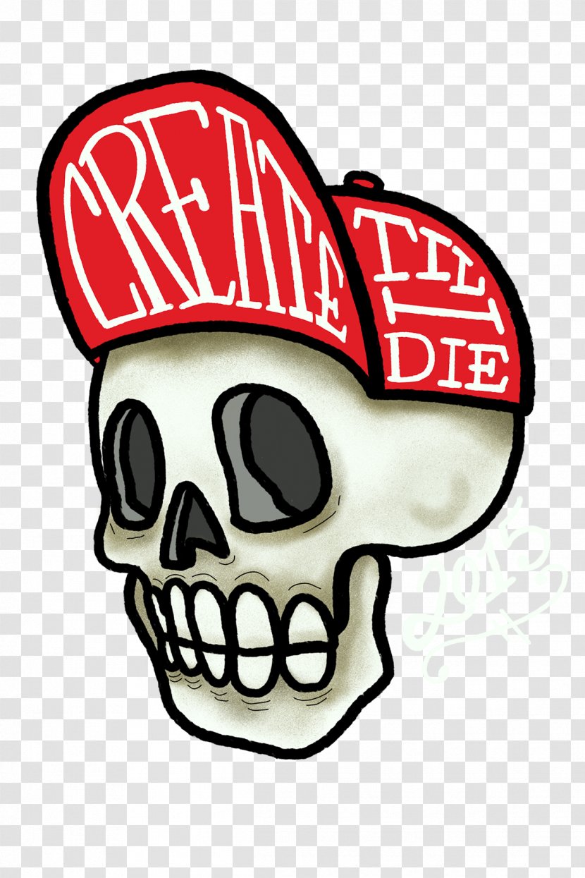 Clip Art Skull Illustration Headgear Brand - Bone Transparent PNG