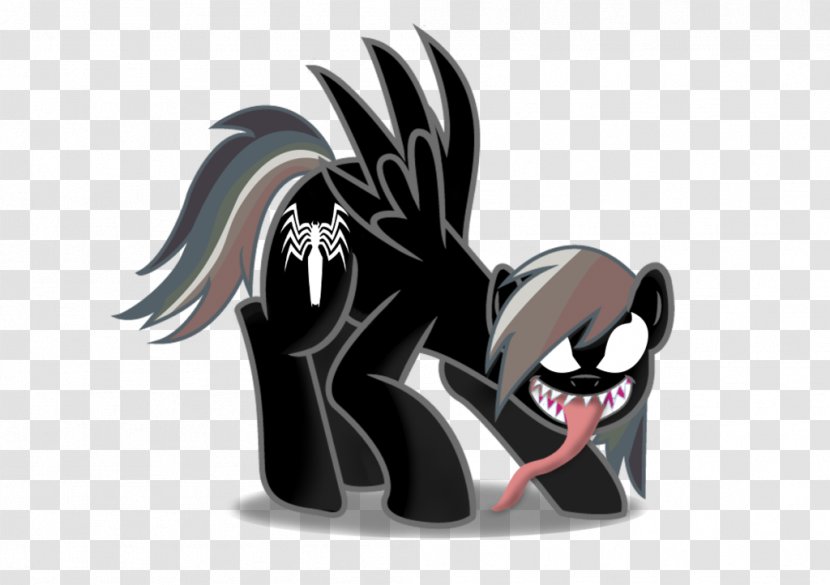 Venom Rainbow Dash Spider-Man Twilight Sparkle Pony - Mammal Transparent PNG