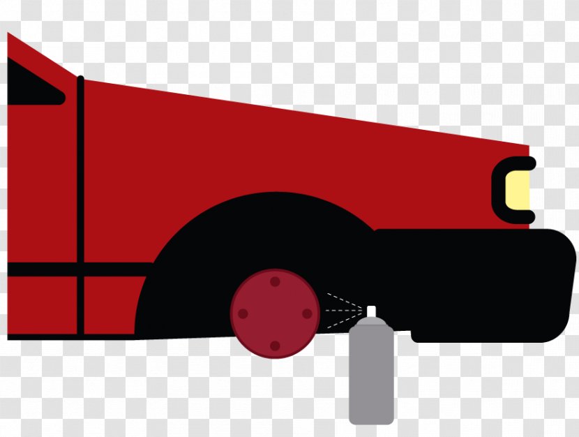 Fire Cartoon - Mechanic - Tire Care Tow Truck Transparent PNG