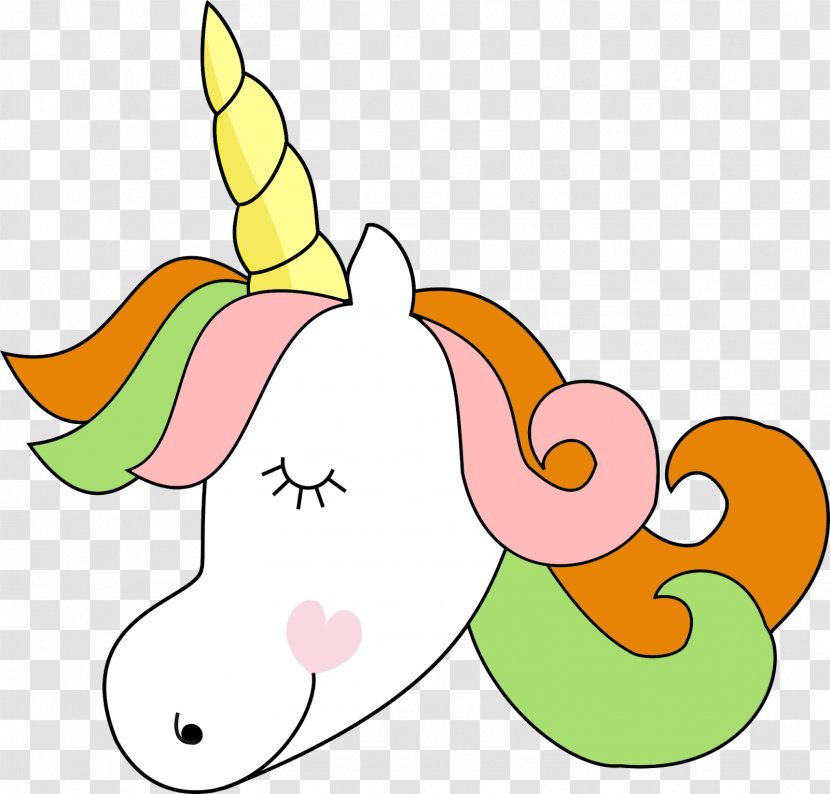 Unicorn Drawing Paper - Cartoon - Unicornio Transparent PNG