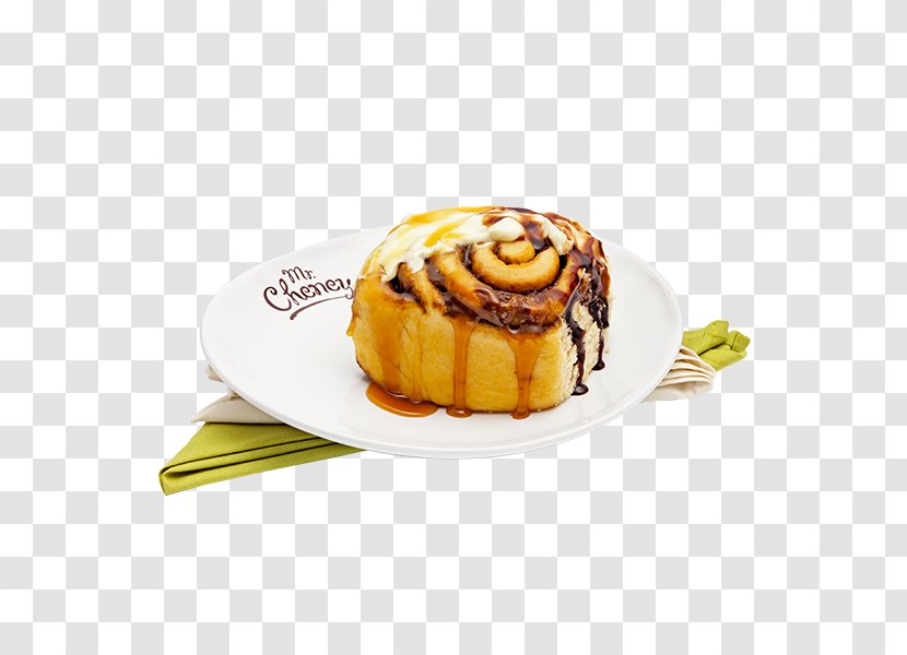 Cinnamon Roll Sweet Frosting & Icing Apple Pie Pancake - Dessert - Bun Transparent PNG