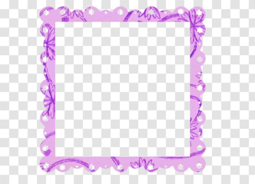 Pink Background Frame - Picture Rectangle Transparent PNG