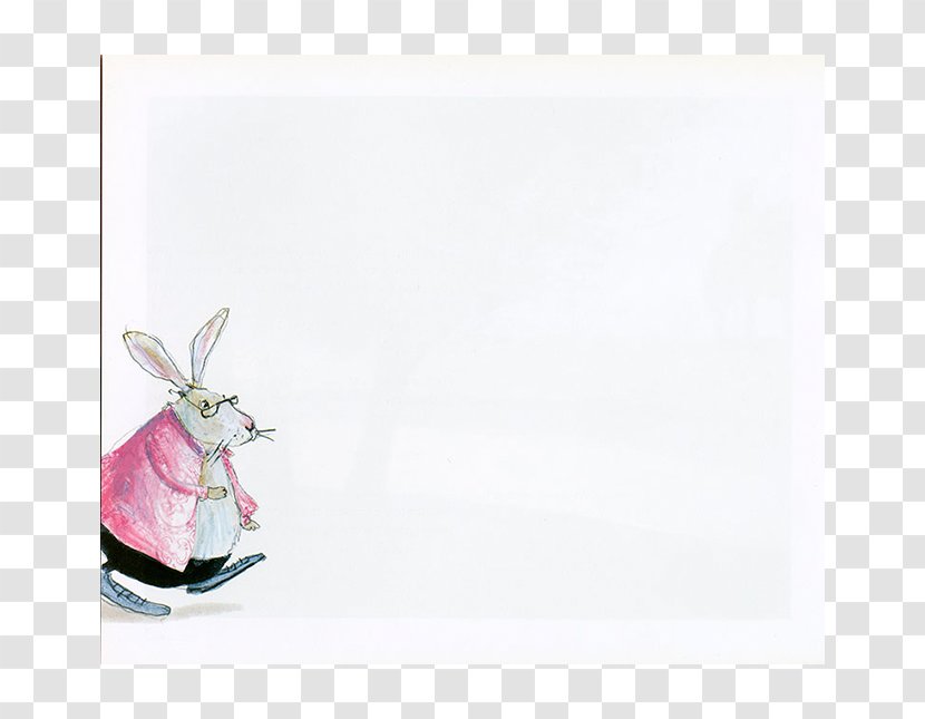 Pink M Shoe - Rabbit - White Alice Transparent PNG