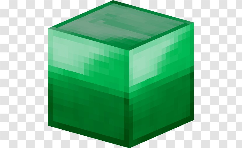 Emerald Ore PaperCraft Gemstone Design - Table - Minecraft Command Block Transparent PNG