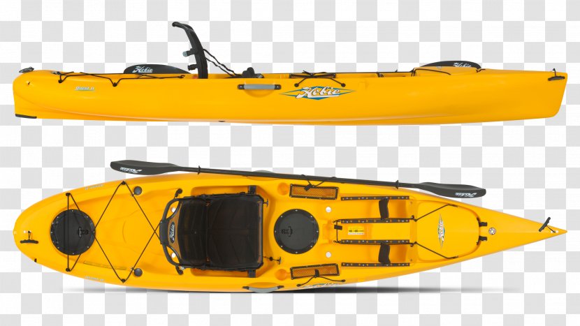 Sea Kayak Boating Hobie Mirage Pro Angler 12 - Yellow - Boat Transparent PNG