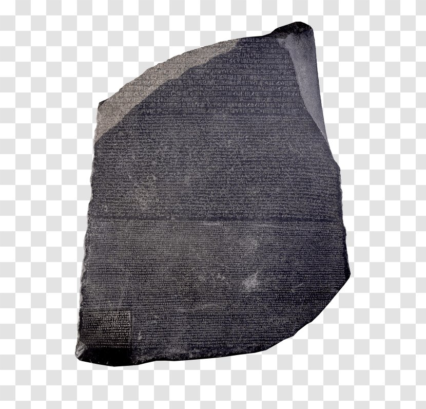 Rosetta Stone Ancient Egypt Ptolemaic Kingdom Hellenistic Period - Egyptian Transparent PNG