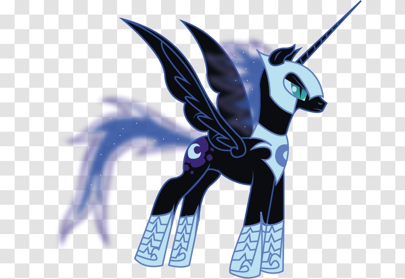 Pony Horse Princess Luna Rainbow Dash Winged Unicorn - Tail - Nebula Vector Transparent PNG
