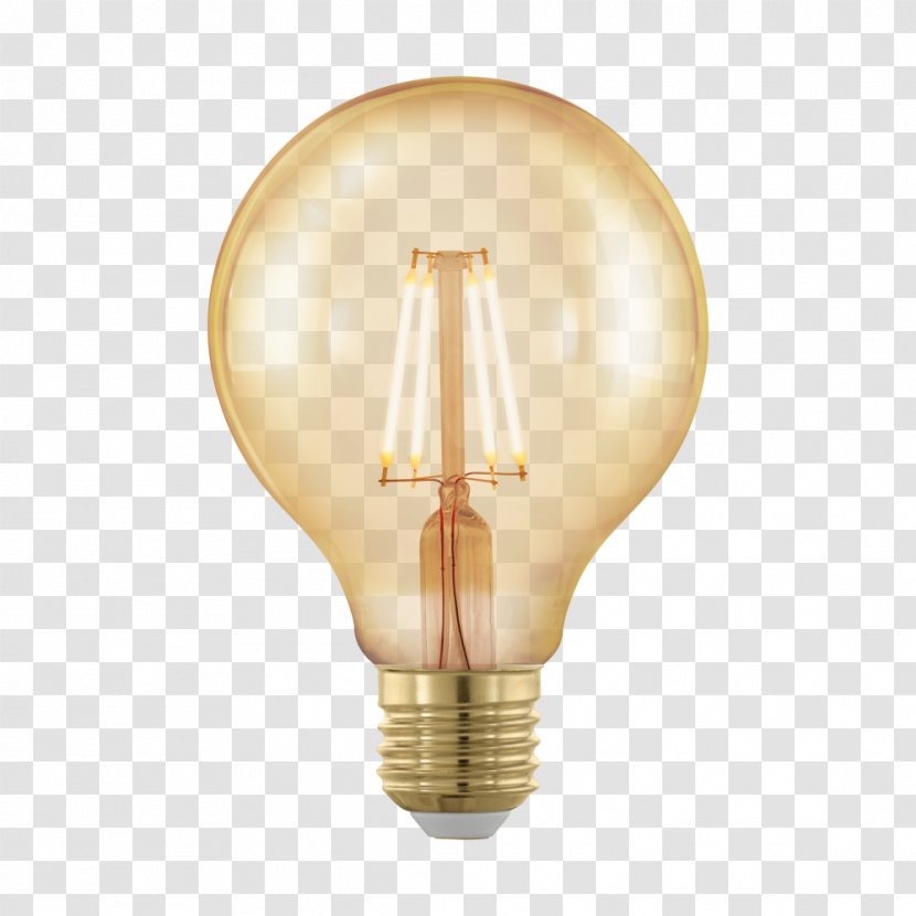 LED Lamp Filament Edison Screw Light-emitting Diode Light Bulbs - Led Transparent PNG