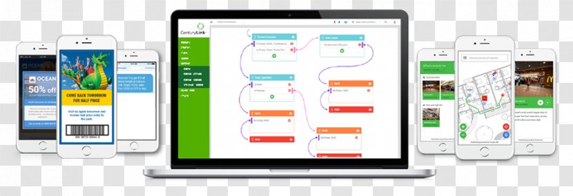 Smartphone Display Advertising - Locationbased Service Transparent PNG