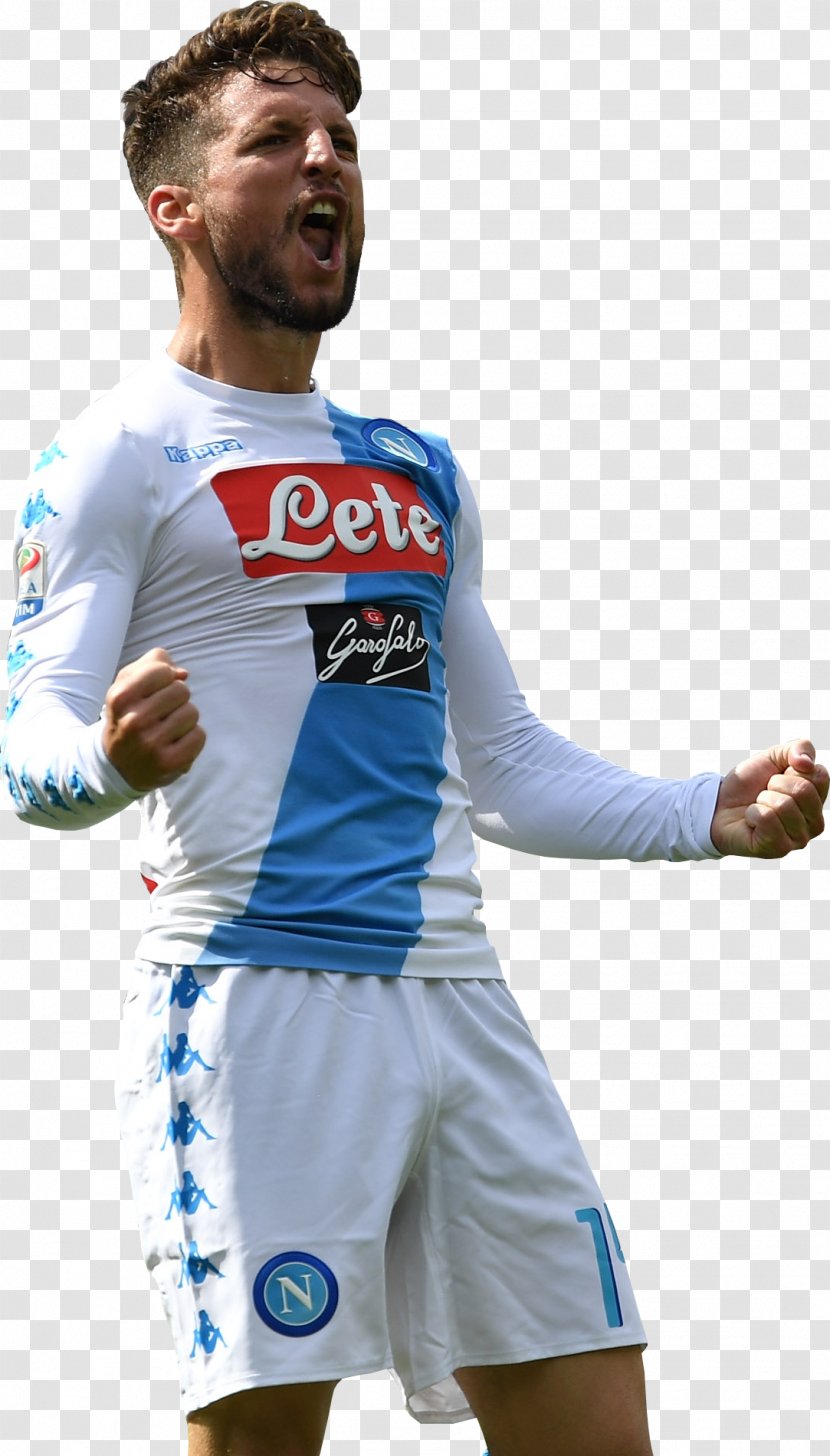 Dries Mertens S.S.C. Napoli Rendering Football Cheerleading Uniforms - Athlete Transparent PNG