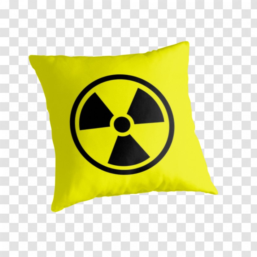 Hazard Symbol Radioactive Decay Nuclear Power Radiation Waste - Dangerous Goods Transparent PNG