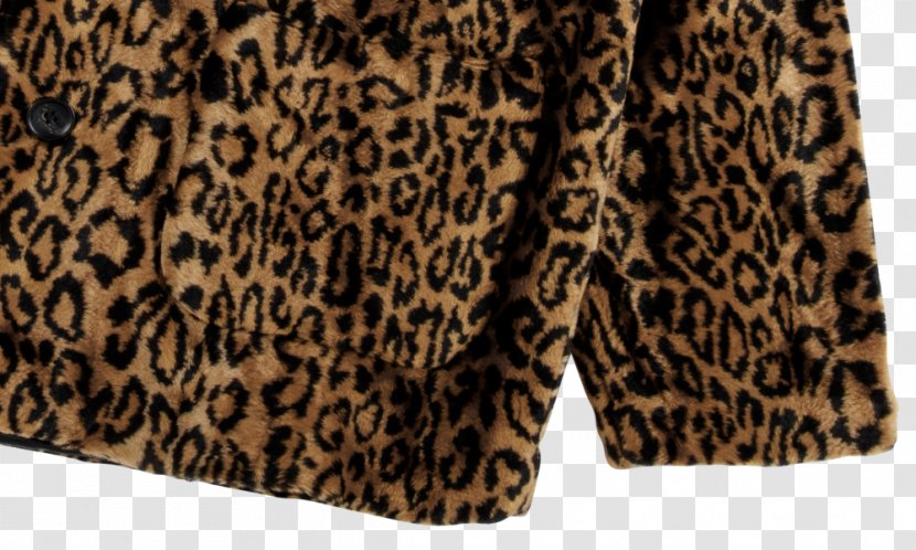 Leopard Fake Fur Clothing Coat Transparent PNG