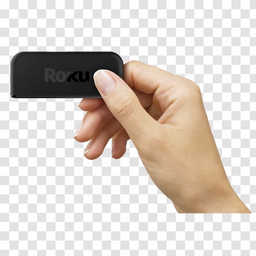 Roku Express+ Amazon.com Digital Media Player - Thumb - Premiere Transparent PNG