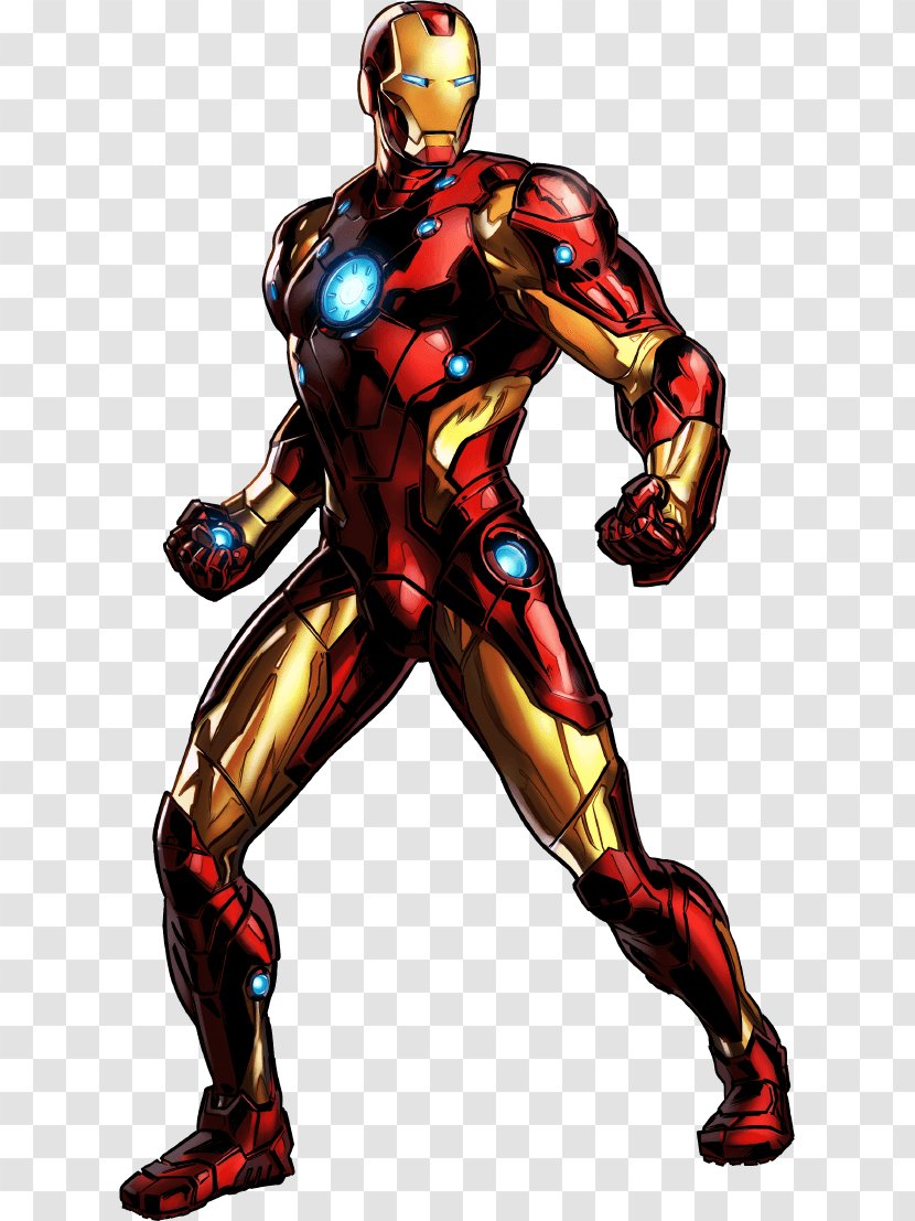 Marvel: Avengers Alliance Marvel Ultimate 2 Iron Man Captain America Spider-Man - Muscle - Ironman Transparent PNG