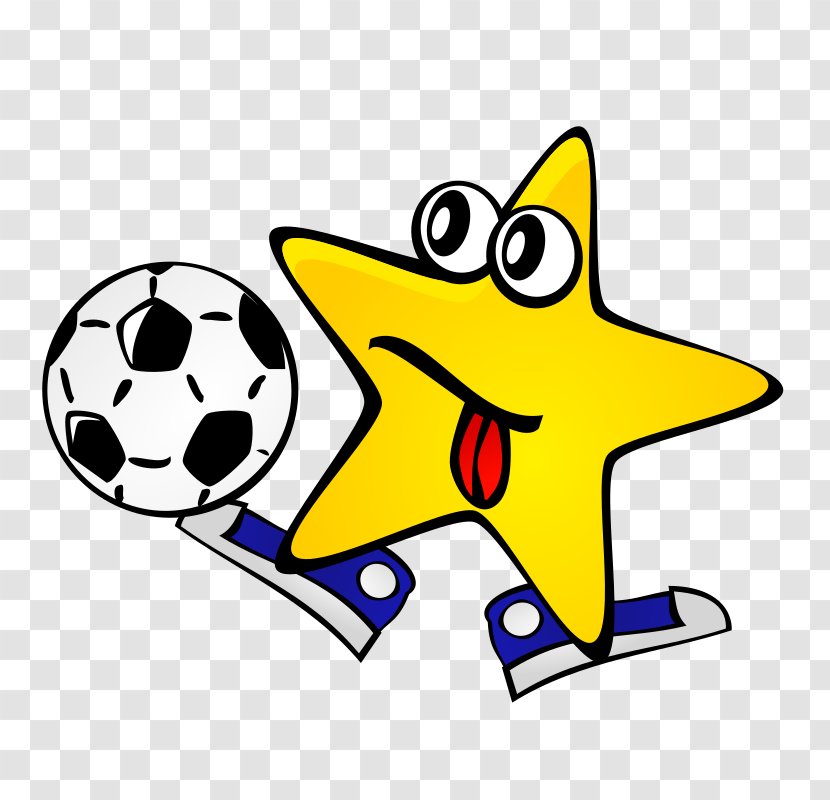 Soccer Stars Football Player Sport Clip Art - Starry Sky Transparent PNG