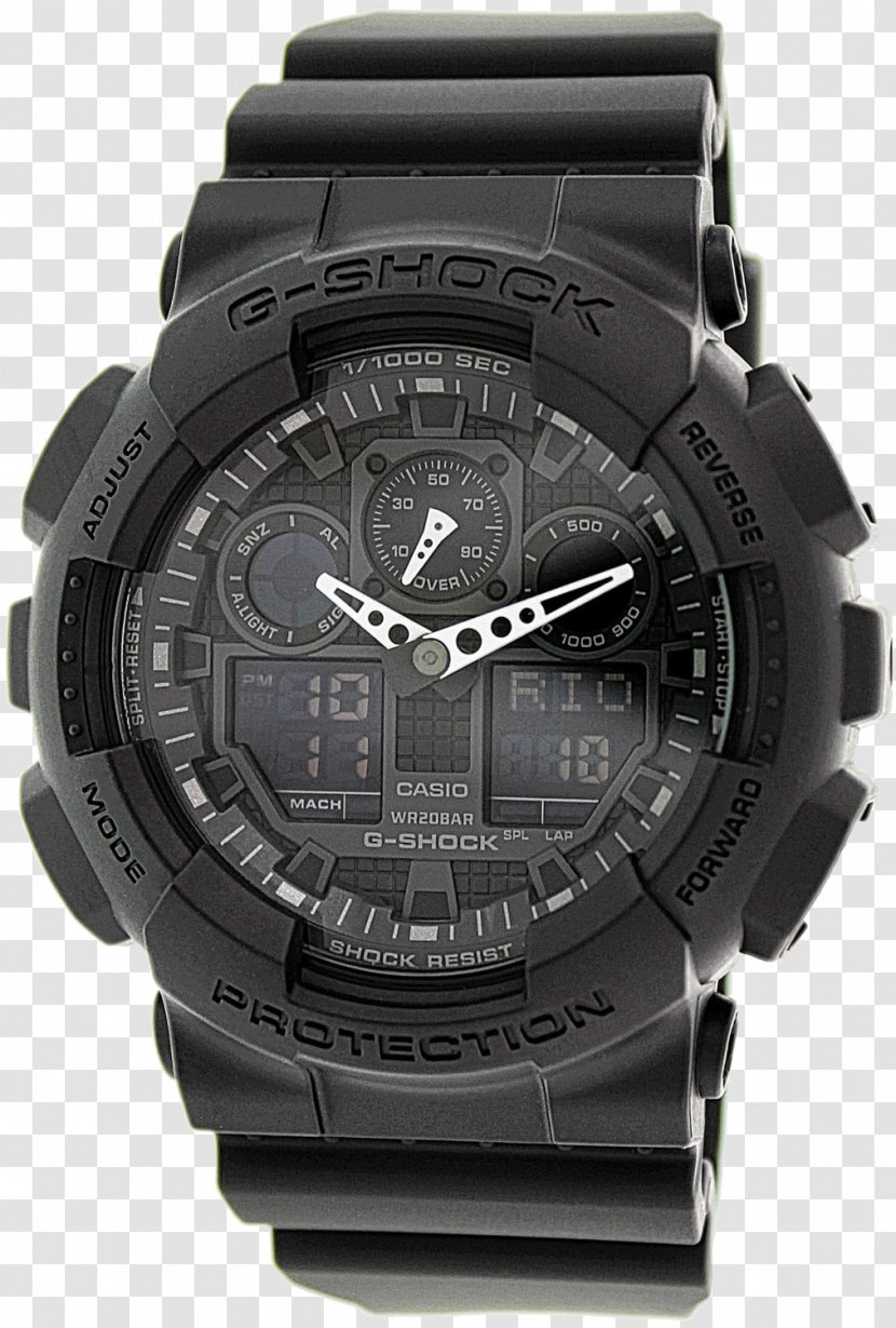 G-Shock Shock-resistant Watch Casio Amazon.com - Metal - Men's Transparent PNG