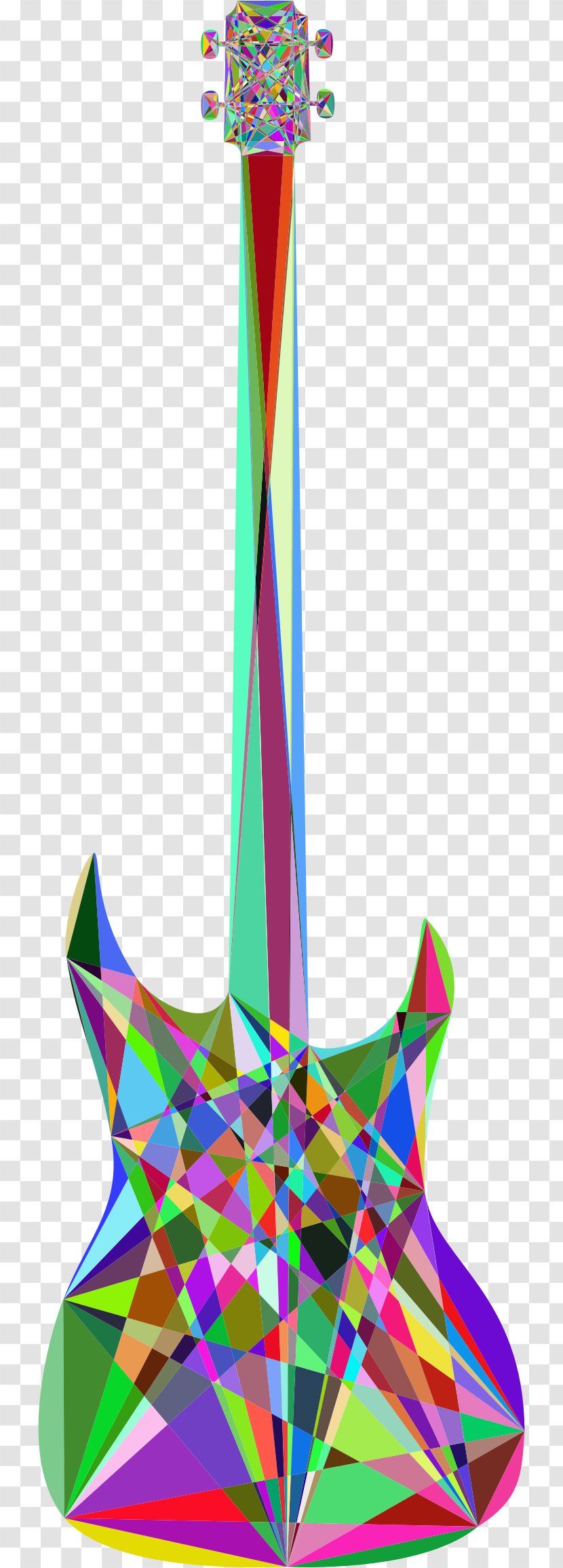 Geometry Bass Guitar - Tree - Cupboard Transparent PNG