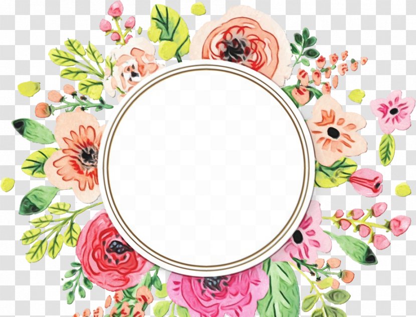 Picture Frame - Flower Serveware Transparent PNG