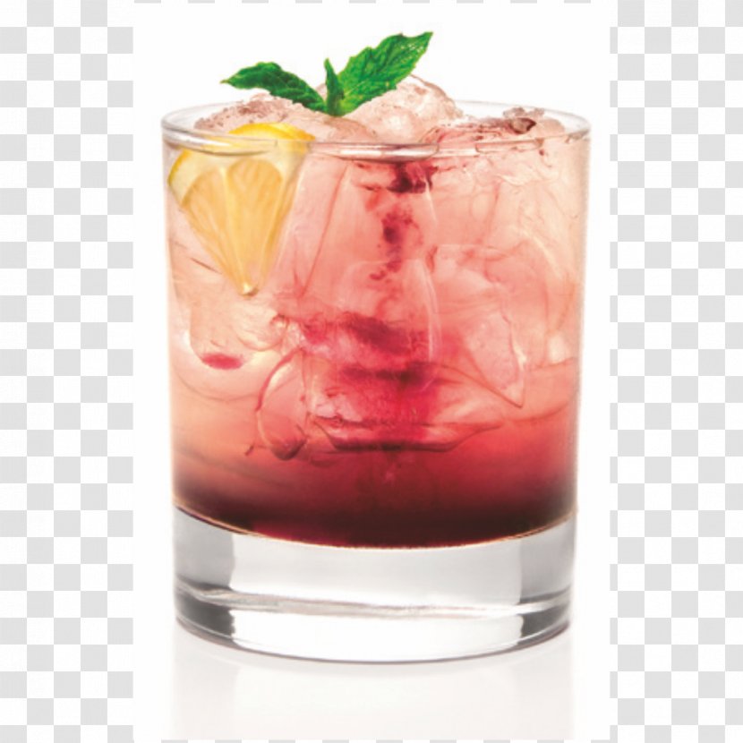 Bay Breeze Bramble Cocktail Garnish Gin - Rose Transparent PNG