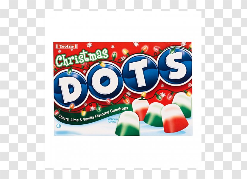Candy Cane Gumdrop Dots Christmas - Sweetarts Transparent PNG