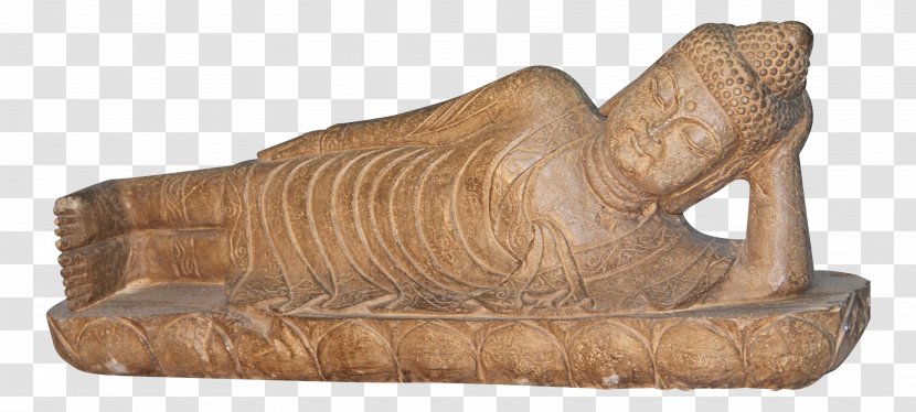 Buddharupa Statue Furniture Reclining Buddha Bust - Animal Figure - Sleeping Transparent PNG