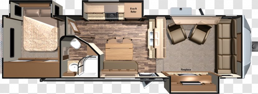 Fifth Wheel Coupling Living Room Campervans Kitchen - Furniture Transparent PNG