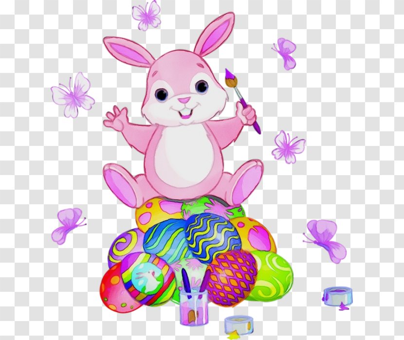Easter Bunny - Egg - Animal Figure Transparent PNG