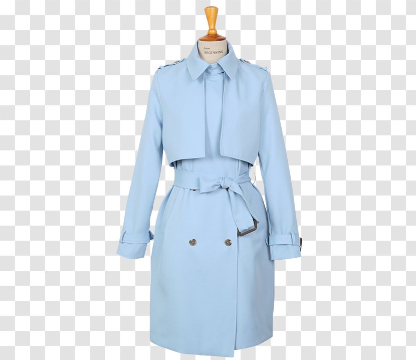 Trench Coat Sleeve Dress Transparent PNG