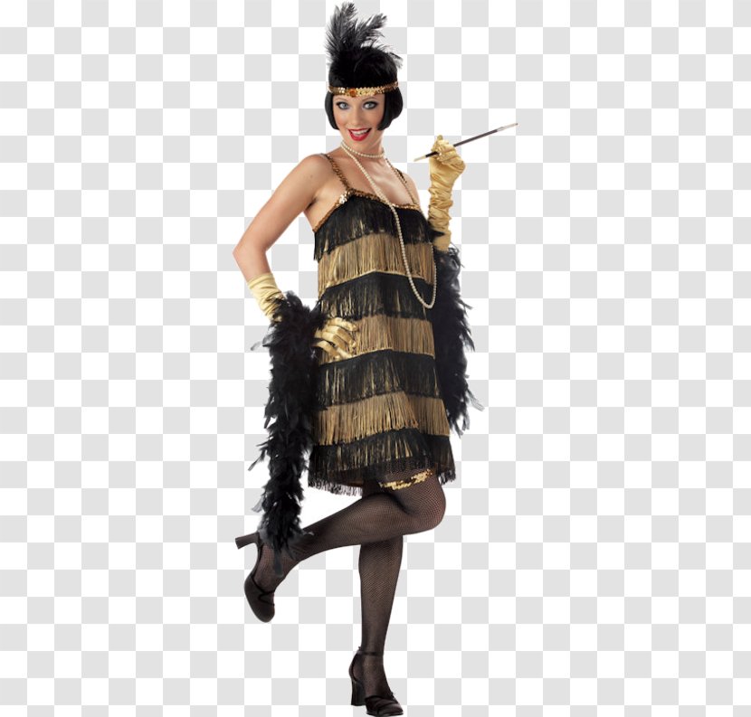 1920s Costume Party Clothing Dress - Dressup Transparent PNG