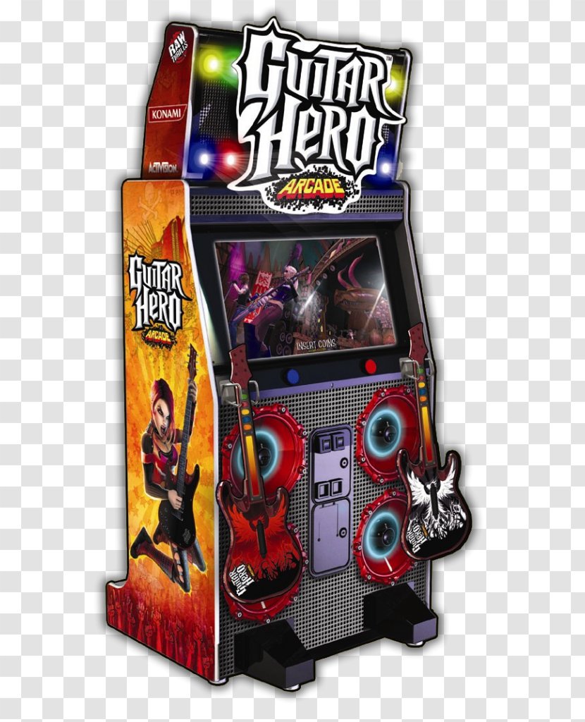 Guitar Hero III: Legends Of Rock Arcade World Tour Game - Games - Jersey Jack Pinball Transparent PNG