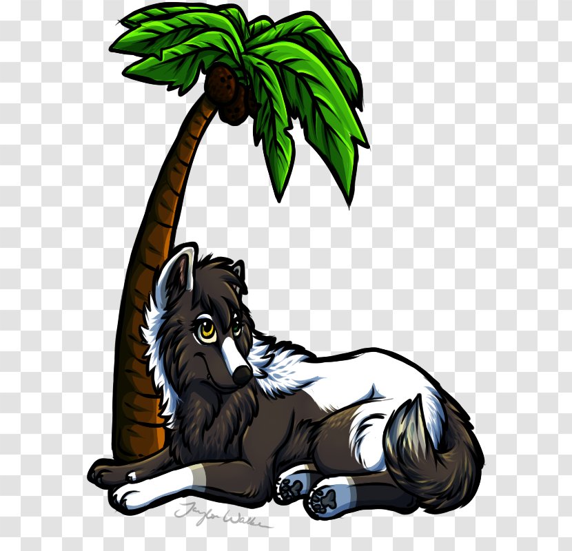 Tree Drawing Arecaceae Clip Art - Horse Like Mammal - Palm Trees Drawings Transparent PNG