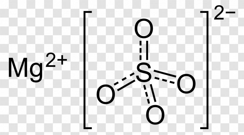 Magnesium Sulfate Lewis Structure - Silhouette - Heart Transparent PNG