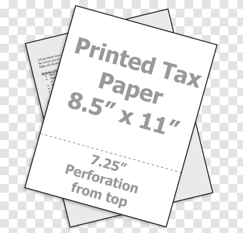 Carbonless Copy Paper Printing Perforation Carbon - Ecotax - Brand Transparent PNG