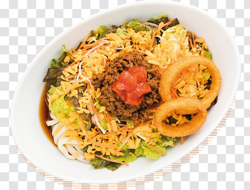 Thai Fried Rice Chinese Noodles Yakisoba Hanamarūdon - Vegetarian Food - Udon Transparent PNG