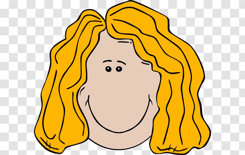 Blond Wig Hair Clip Art - Human Behavior - Fat Lady Clipart Transparent PNG