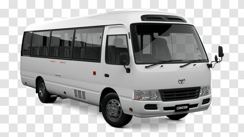 Minibus Toyota HiAce Car Coach - Luxury Vehicle - Bus Transparent PNG