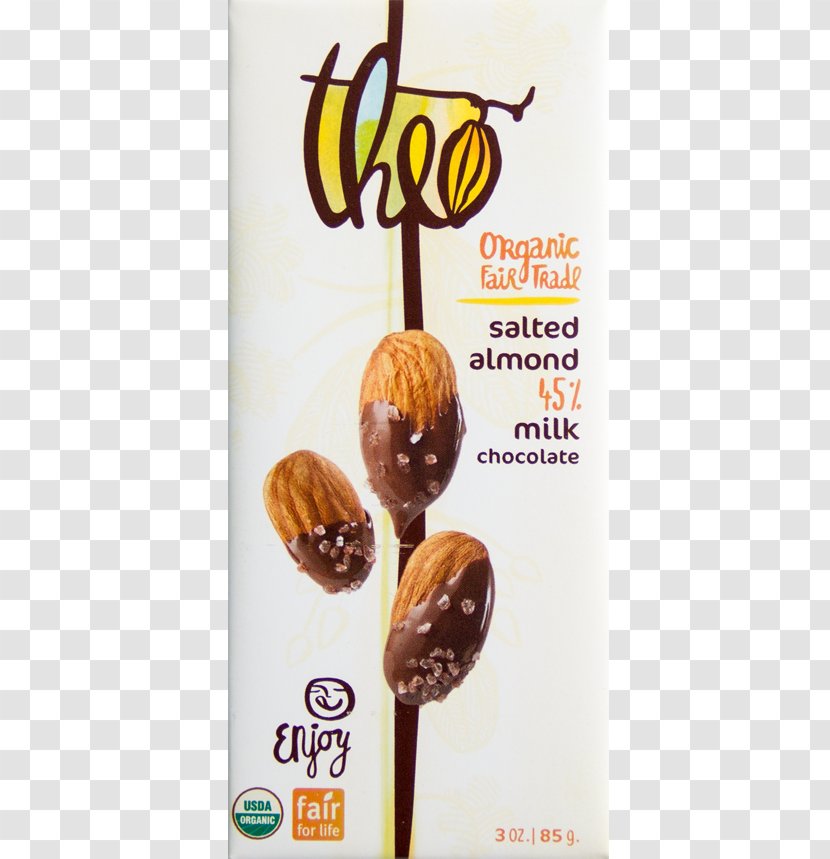 Chocolate Bar Organic Food Truffle - Theo Transparent PNG