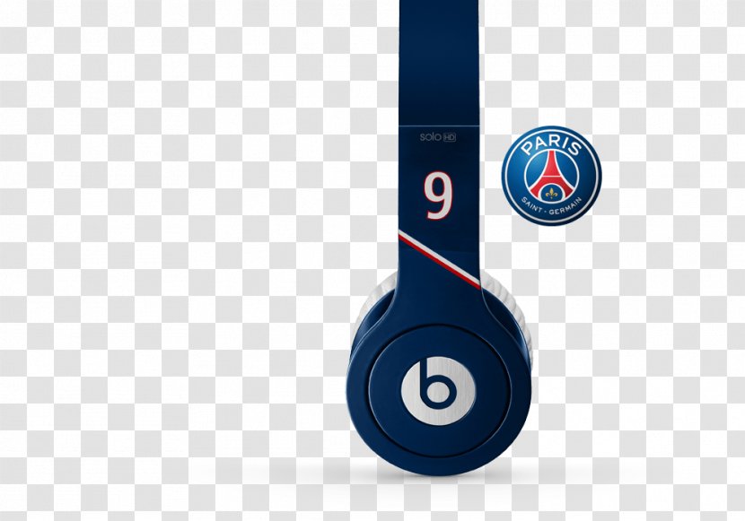 Headphones Paris Saint-Germain F.C. Beats Solo 2 Audio Electronics - Studio Transparent PNG