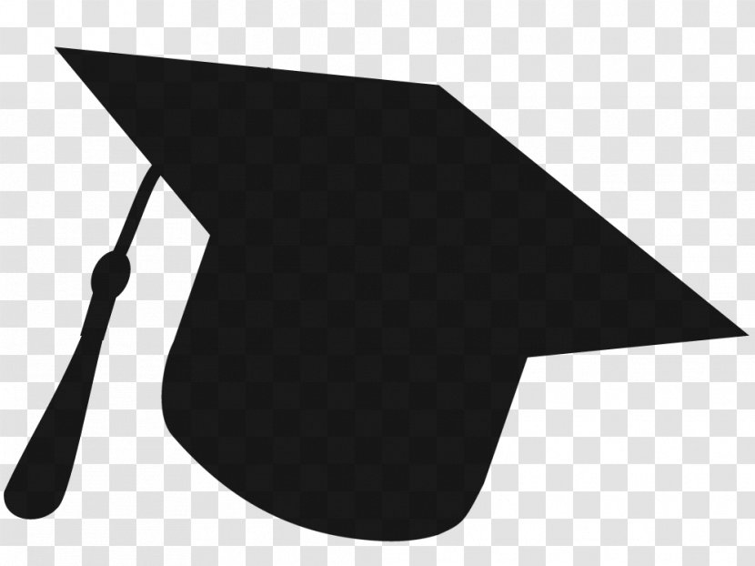 Background Graduation - Mortarboard - Cone Blackandwhite Transparent PNG