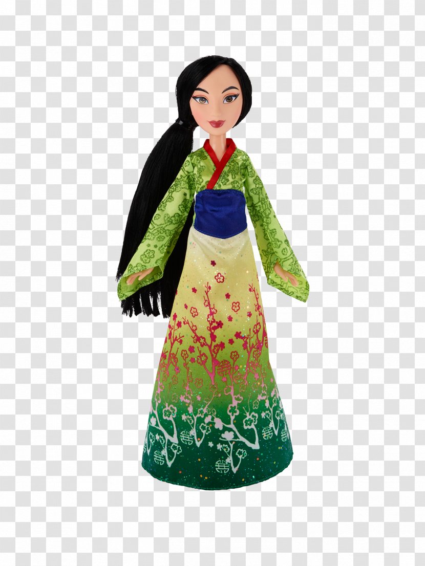 Fa Mulan Merida Disney Princess Royal Shimmer Rapunzel Doll - Fashion Transparent PNG