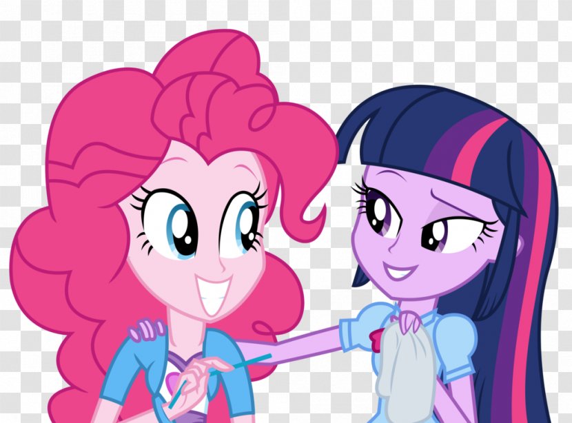 BowTie Bracelet My Little Pony: Equestria Girls Pinkie Pie Twilight Sparkle - Silhouette - Imagination Transparent PNG