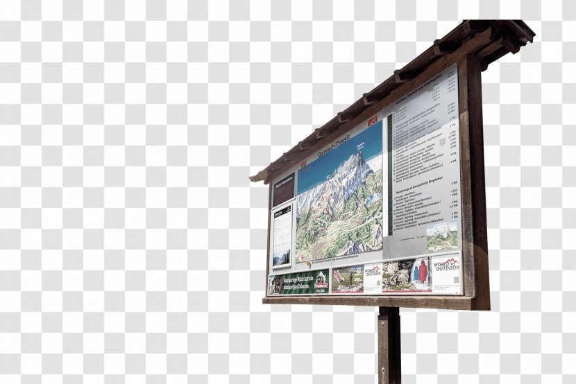 Display Advertising Information Ski Resort Billboard - Campaign - Panoramic Transparent PNG