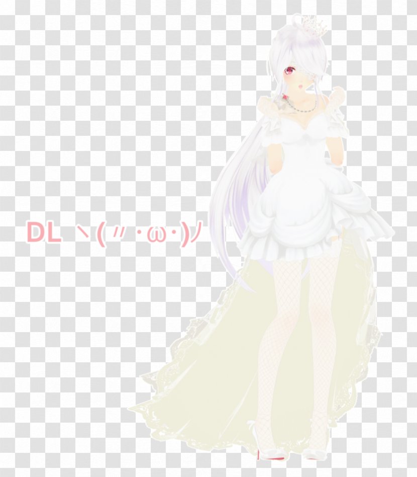 Costume Design Gown Angel M - Cartoon - Haku Transparent PNG