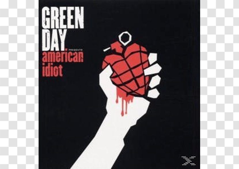 American Idiot Green Day Phonograph Record Dookie LP - Tree - Heart Transparent PNG